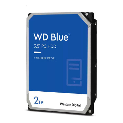 Жёсткий диск WD Blue, 2 ТБ, SATA, 5 400 rpm, WD20EZAZ