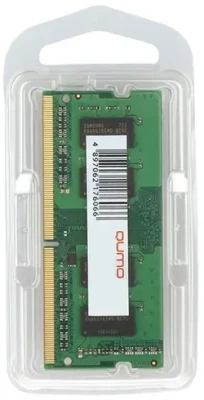 Оперативная память 32Gb DDR4 3200MHz QUMO SO-DIMM (QUM4S-32G3200N22)