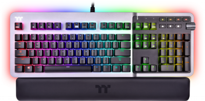 Клавиатура Tt eSPORTS Argent K5 RGB Cherry MX Silver (GKB-KB5-SSSRRU-01)