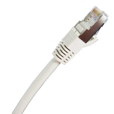 Шнур коммутационный BNH, кат. 6A, экр., S/FTP, RJ45/RJ45, d 6,2 2м, LSZH, AWG24 серый, (B502-S/FTP-6A-2.0-LSZH-GY)