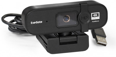 Веб-камера ExeGate Stream HD 4000 4K UHD T-Tripod