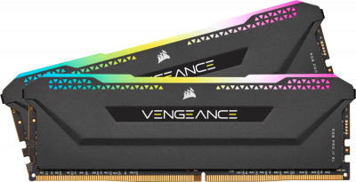 Оперативная память 32Gb DDR4 3600MHz Corsair Vengeance RGB PRO SL (CMH32GX4M2Z3600C18) (2x16Gb KIT)