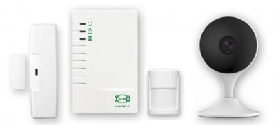 Радиоканальный комплект охранной сигнализации с видеокамерой Security Hub (комплект с видеокамерой)