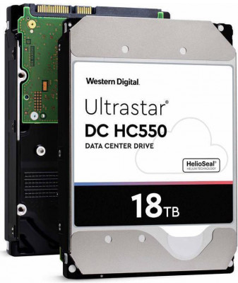 Жёсткий диск 18Tb SATA-III WD Ultrastar DC HC550 (OF38414)