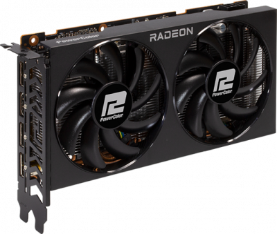 Видеокарта AMD Radeon RX 6650 XT PowerColor 8Gb (AXRX 6650XT 8GBD6-3DH)