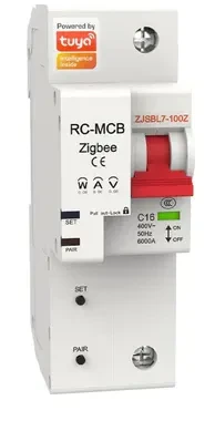 Умный выключатель MOES ZCB-SC-1P16