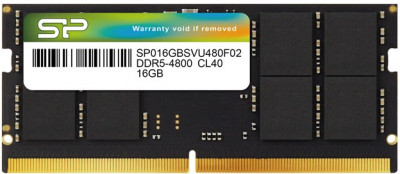 Оперативная память 16Gb DDR5 4800MHz Silicon Power SO-DIMM (SP016GBSVU480F02)