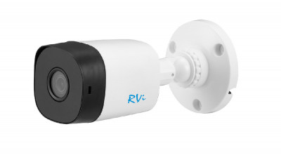 Аналоговая видеокамера RVI, bullet-камера, улица, 2Мп, 1/2,7’, 1920х1080, 25к/с, ИК, AHD; CVBS; CVI; TVI, об-в:2,8мм, белый, RVi-1ACT200 (2.8) white