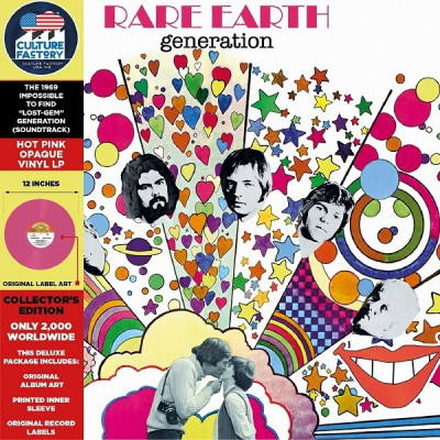 Виниловая пластинка Rare Earth - Generation (Coloured Vinyl LP)