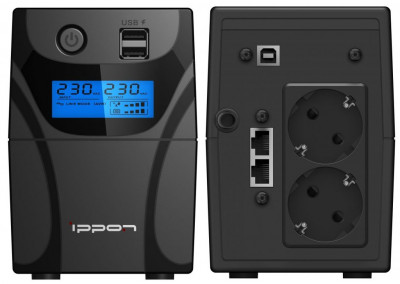 Источник бесперебойного питания Ippon Back Power Pro II 650 Euro (1005511)