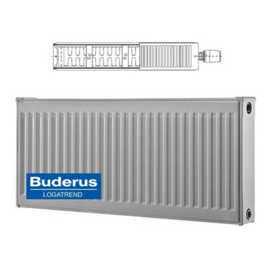Стальной панельный радиатор Тип 22 Buderus Радиатор K-Profil 22/300/400 (48) (A)