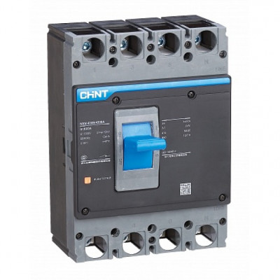 Автоматический выключатель CHINT NXM-400S, 3P, 400А, 50кА, (CNT.131373)