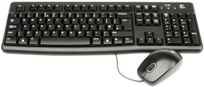 Клавиатура + мышь Logitech Desktop MK120 Black (920-002561/2562/2563)