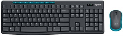 Клавиатура + мышь Logitech Wireless Combo MK275 Black (920-008535/920-007721)