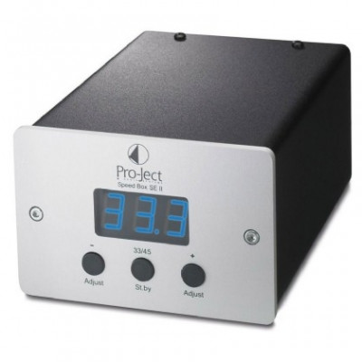 Кварцевый переключатель скорости Pro-Ject Speed Box SE II silver