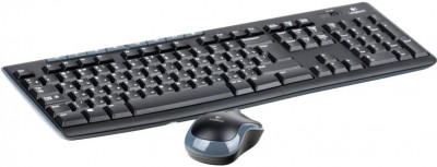 Клавиатура + мышь Logitech Wireless Combo MK270 Black (920-004518//920-004509/920-003381)