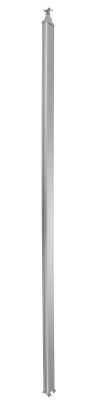 Колонна 1-а секционная Legrand Snap-On, 3900 мм В, цвет: алюминий, с крышкой из алюминия 80мм