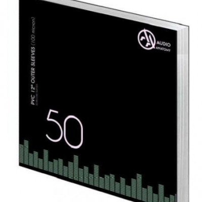 Внешние конверты Audio Anatomy 50 X PVC 12" OUTER SLEEVES - 100 MICRON
