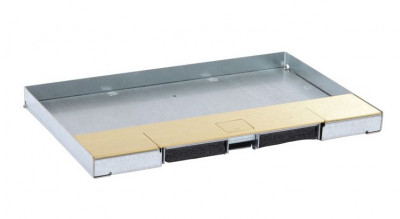 Крышка Legrand, для коробки на 12/18 модулей, материал: латунь, пол: 15 мм