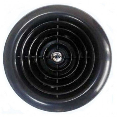 Вытяжка для ванной диаметр 120 мм Mmotors ММ 120 круглый 150 м3/ч с обратным клапаном/черный