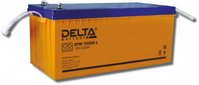 Аккумулятор герметичный свинцово-кислотный Delta DTM 12200 L