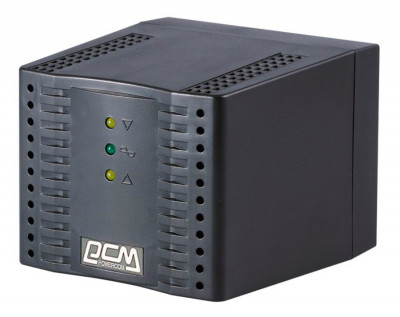 ИБП Powercom ТСА, 2000ВА, напольный, 123х136х102 (ШхГхВ), 220V,  однофазный, (TCA-2000 BL)