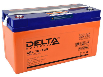 Аккумулятор герметичный свинцово-кислотный Delta GEL 12-120