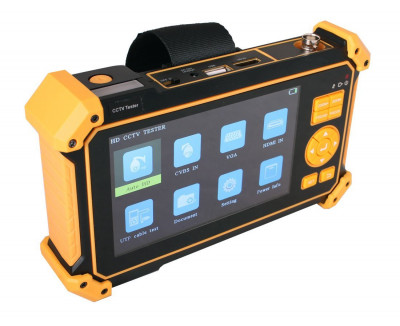 Многофункциональный тестовый видеомонитор для аналогового видеонаблюдения TSH-H-5