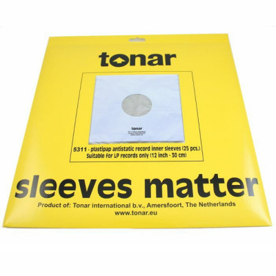 Конверт для виниловых пластинок Tonar PLASTIPAP 12 (25 шт)