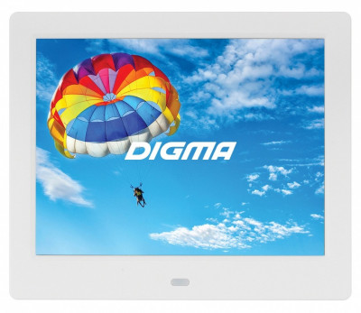 Цифровая фоторамка Digma PF-843 8' White