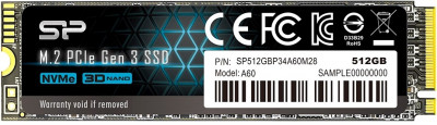 Накопитель SSD 512Gb Silicon Power P34A60 (SP512GBP34A60M28)