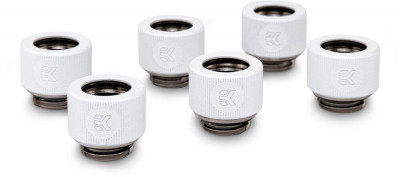Фитинг для СЖО EKWB EK-HDC Fitting 12mm White (6-pack)