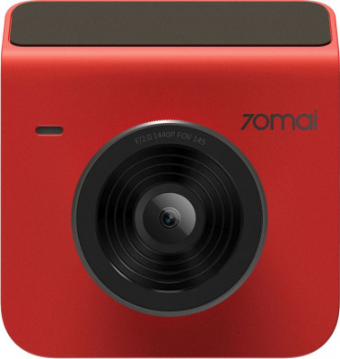 Автомобильный видеорегистратор Xiaomi 70mai Dash Cam A400 + Rear Cam Red
