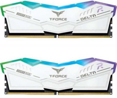 Оперативная память 32Gb DDR5 5600MHz Team T-Force Delta RGB (FF4D532G5600HC32DC01) (2x16Gb KIT)
