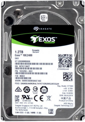 Жёсткий диск 1.2Tb SAS Seagate Exos 10E2400 (ST1200MM0009)