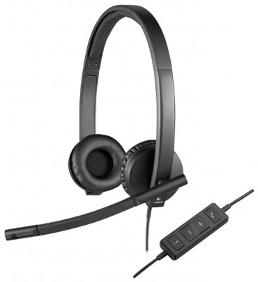 Гарнитура Logitech USB Headset H570e Stereo OEM (981-000575)