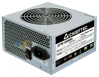 Блок питания 500W Chieftec Value (APB-500B8) OEM