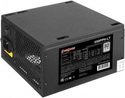 Блок питания 550W ExeGate 550PPH-LT OEM