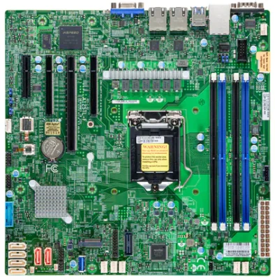 Серверная материнская плата SuperMicro X12STL-F-B