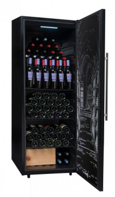 Отдельностоящий винный шкаф более 201 бутылки Climadiff PCLP205