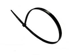 Стяжка кабельная Hyperline, неоткрывающаяся, 8,6 мм Ш, 355 мм Д, 100 шт, материал: нейлон, цвет: чёрный