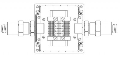 Коробка коммутационная взрывозащищенная КВМК 601