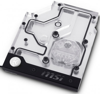 Водоблок для платы EKWB EK-FB MSI X370 XPower RGB Monoblock Nickel