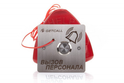 Проводная влагозащищенная кнопка вызова со шнуром GC-0423B1