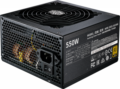 Блок питания 550W Cooler Master MWE Gold 550 V2 (MPE-5501-ACAAG-EU)