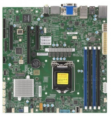 Серверная материнская плата SuperMicro X11SCZ-F-B