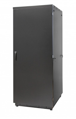 Дверь (к шкафу) Eurolan S3000, 47U, 800 мм Ш, металл, цвет: чёрный