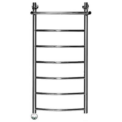 Электрический полотенцесушитель Ника ЛД/ВП Электрическая Лесенка Дуга/Верхняя Полка 100х40 -7 лев