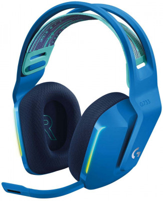 Гарнитура Logitech G733 LIGHTSPEED Wireless RGB Gaming Blue (981-000943)
