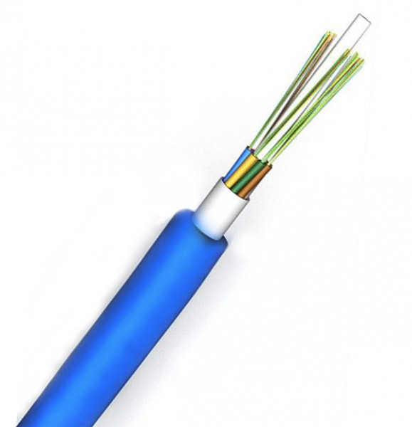 Кабель волоконно-оптический Siemon XGLO Loose tube,  96хОВ, OS2 9/125, LSOH, Ø 12мм, универсальный, водоблокирующие ленты, цвет: синий